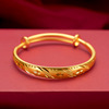 Accessory, starry sky, gold bracelet, dragon and phoenix, wholesale