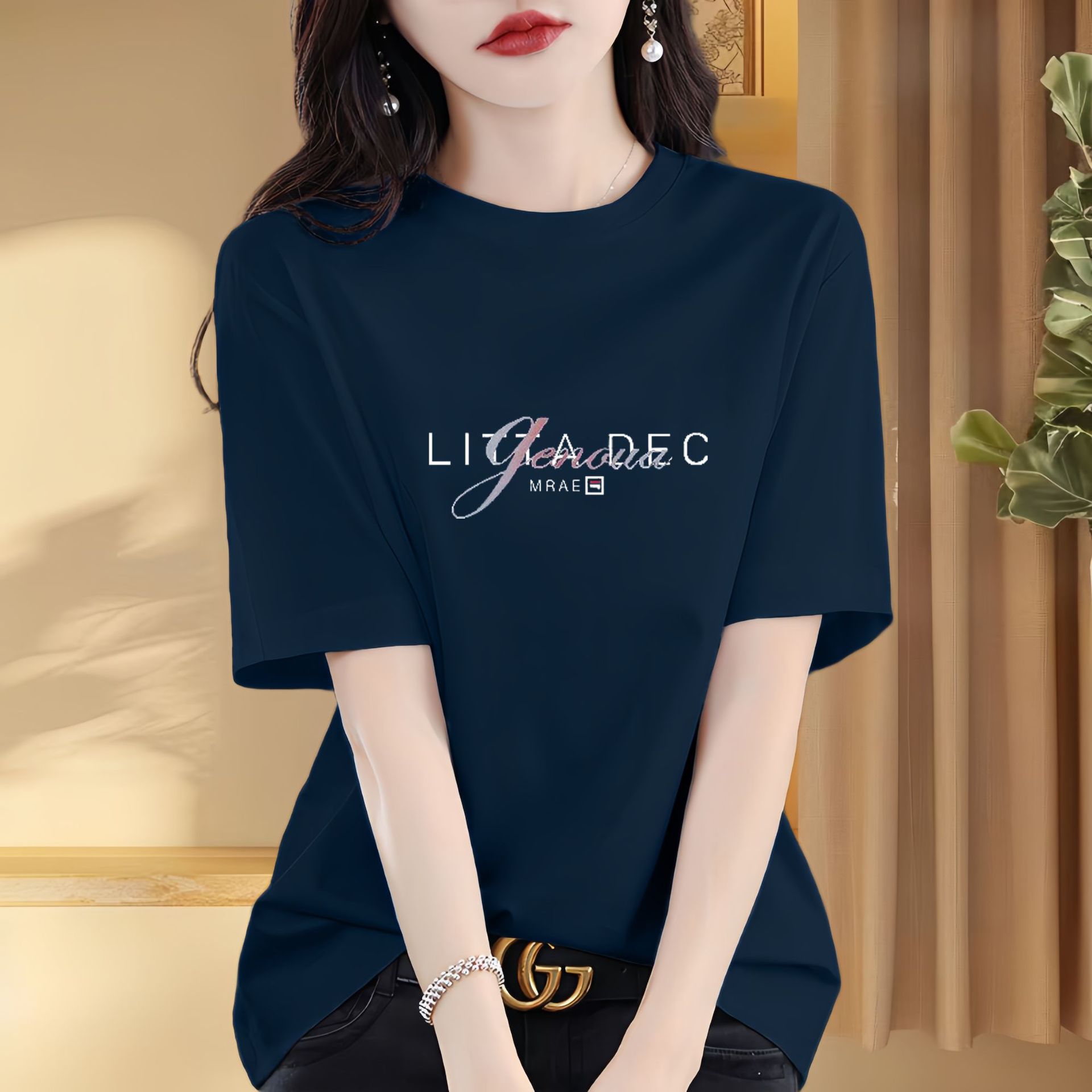 LITTA DEG 네이비블루[면 100%]