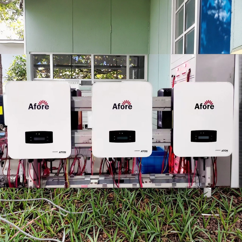 Inverter de almacenamiento de energía híbrido trifásico de 3 - 15kW industrial y comercial fotovoltaico doméstico y fuera de la red