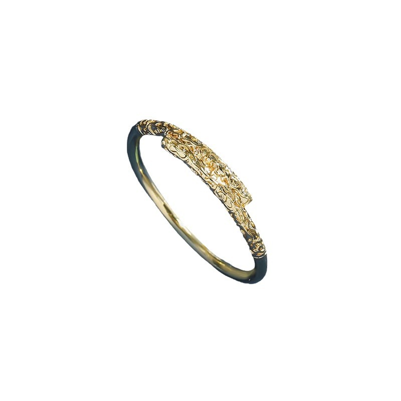 Black Myth Wukong Pendant Solid Pendant Necklace Gold Hoop Rod Tight Hoop Curse Pair Ring Chinese Style Necklace_voghion.com