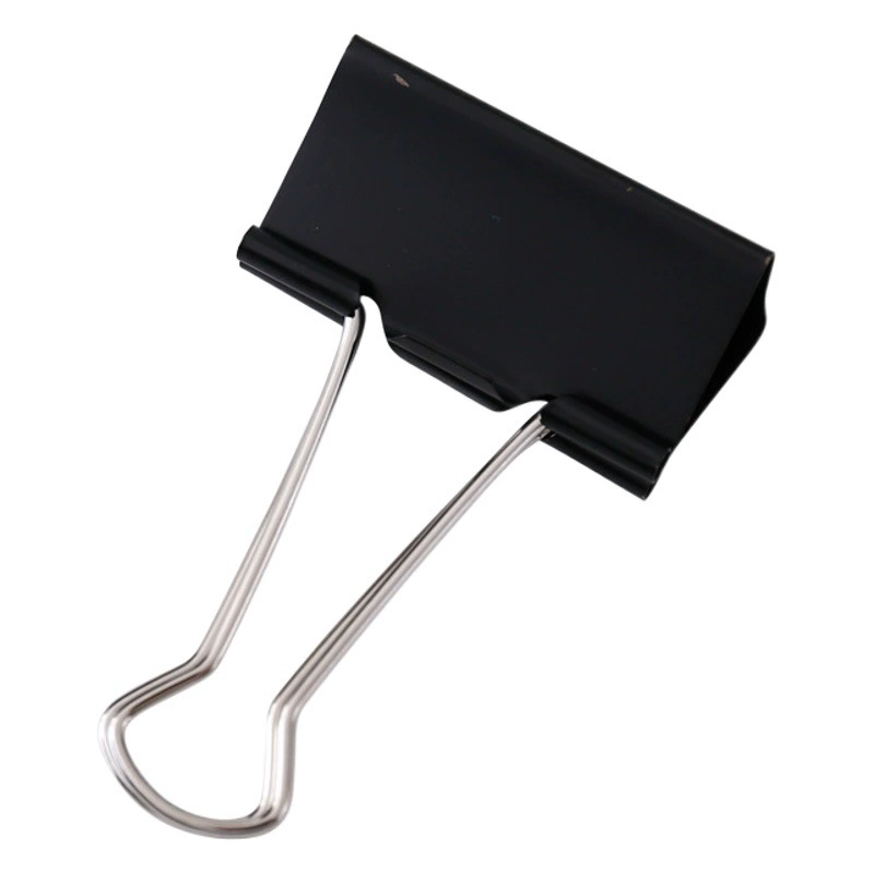 Черный длинный хвост клип файл маленький клип студент Тест бумаги Сортировка Клип Многофункциональный ласточкин хвост клип билет клип фиксированной книги клип