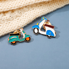 Korean Creative Cartoon Punk Motorcycle Series Pin for Students, Unisex Cute Badges for Clothes and Bags Accessories