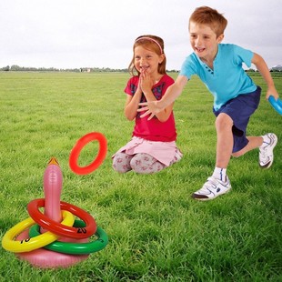 Customized Kidsren's Toys Inflatable Hoops, Game Toy Hoops, Inflatable Throwing Hoops, Throwing Hoops, Family Interactive Toys
