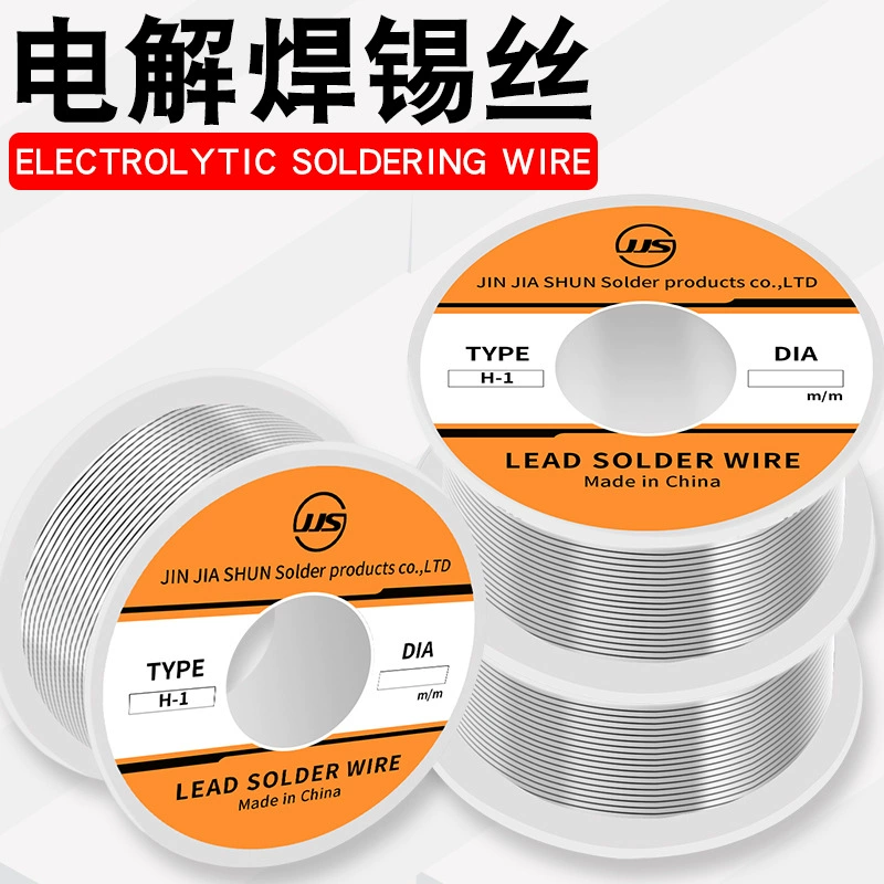 Трансграничная тщательно отобранный неочищенный электролитический припой с содержанием камеди 100 г, оловянная проволока 63/37, маленькая оловянная проволока в рулонах