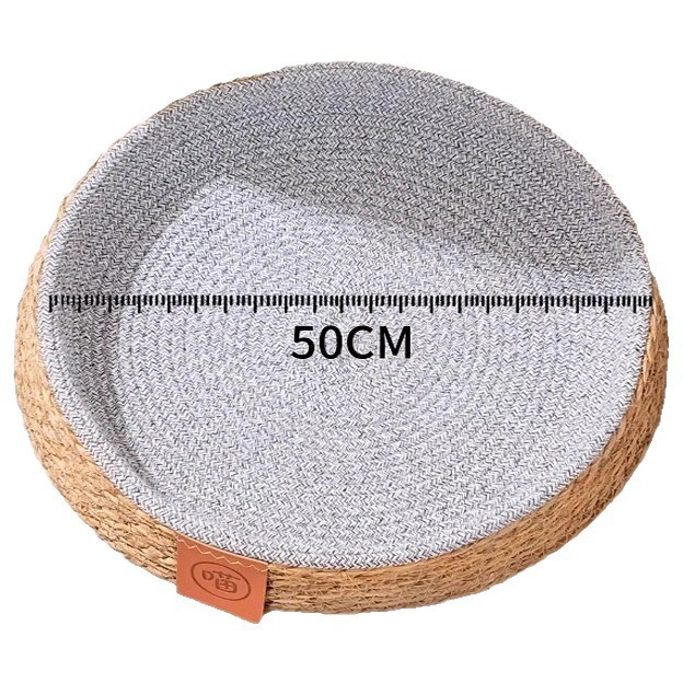 Nido de ratán para gatos, cuatro estaciones de verano, nido para gatos, gato, sueño de verano, casa de gatos, nido para perros, transpirable y cómodo