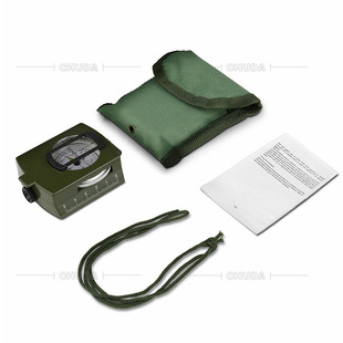 Factory direct American all-metal folding with luminous North needle outdoor multifunctional compass K4580