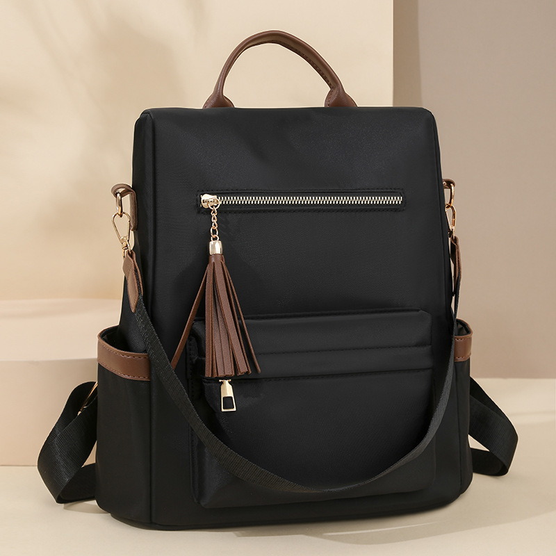 Mochila antirrobo para mujer 2025 primavera nueva mochila de nailon para mujer