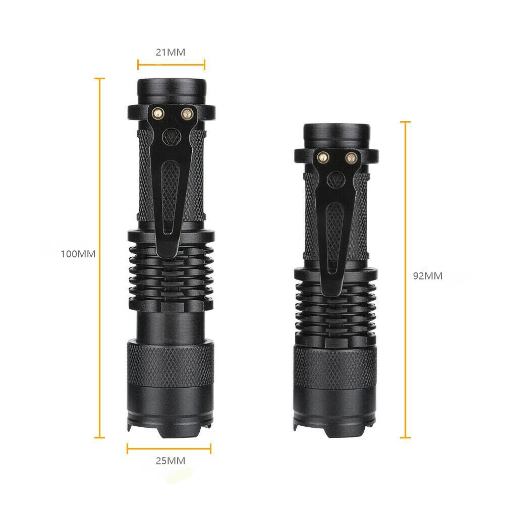 Cross-border hot sale UV flashlight SK68 white light/violet light/red light/green light/blue light/multi-purpose flashlight