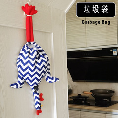Thanksgiving Chick Turkey Cute Fun Garbage Bag Storage Bag Car Household Fun Debris Organizer Bag
