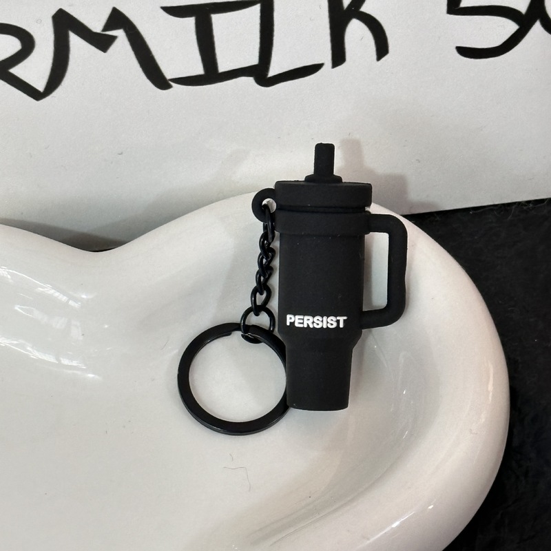 トレンドフィットネスシリーズのキーホルダー部品ミニバーベルのコップのペンダント|undefined