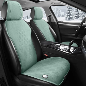 Car Heated Cushion Winter Car Warm Seat Fast Heating Electric Heating Plush Monolithic Cushion Cross-border Shipping