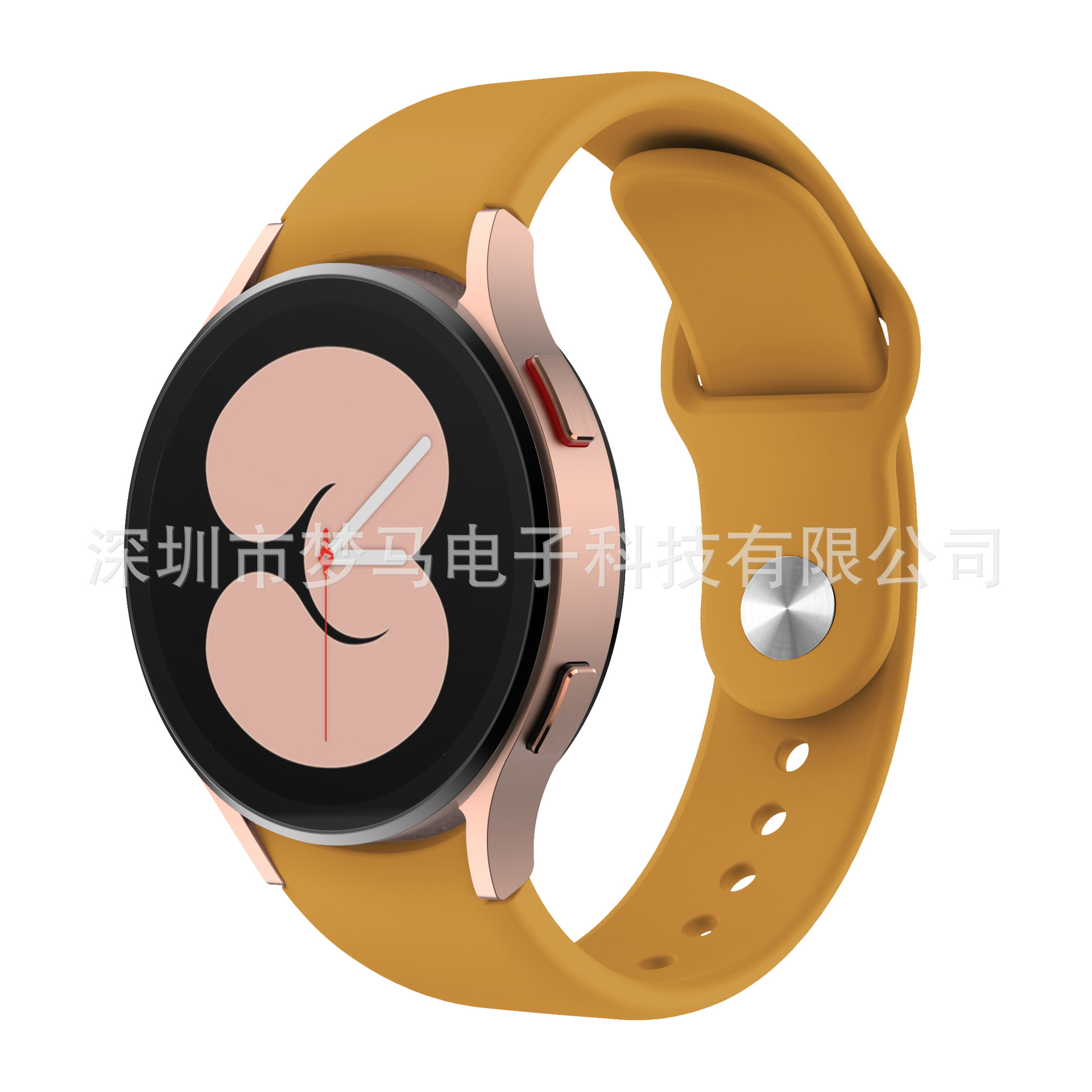 Correa de silicona con hebilla inversa para Samsung Galaxy Watch7, compatible con Watch56classic, correa con hebilla Nike