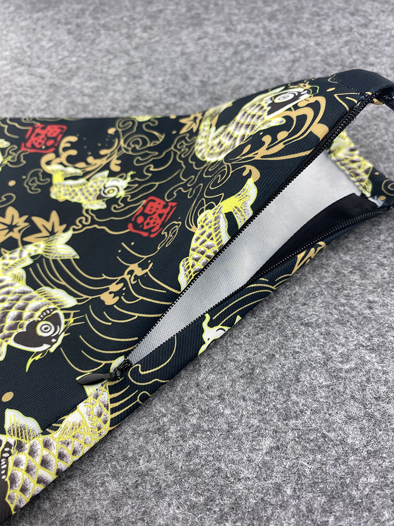 JDM Japanese style dust cover composite fabric personalized dust cover cross-border hot selling Japanese style ukiyo-e handle cover universal
