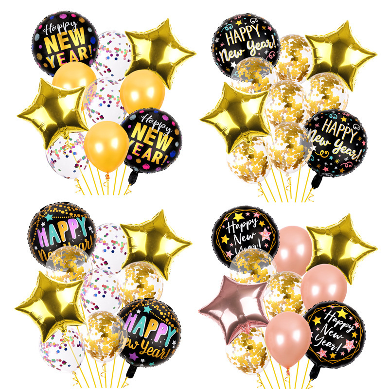 Cartoon Style Letter Aluminum Film Party Festival Balloons display picture 1