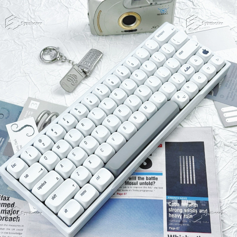 Keycap PC материал туман через поддерживает wooting EZ63MADE68 Hero68ND63 ночь дьявол клавиши
