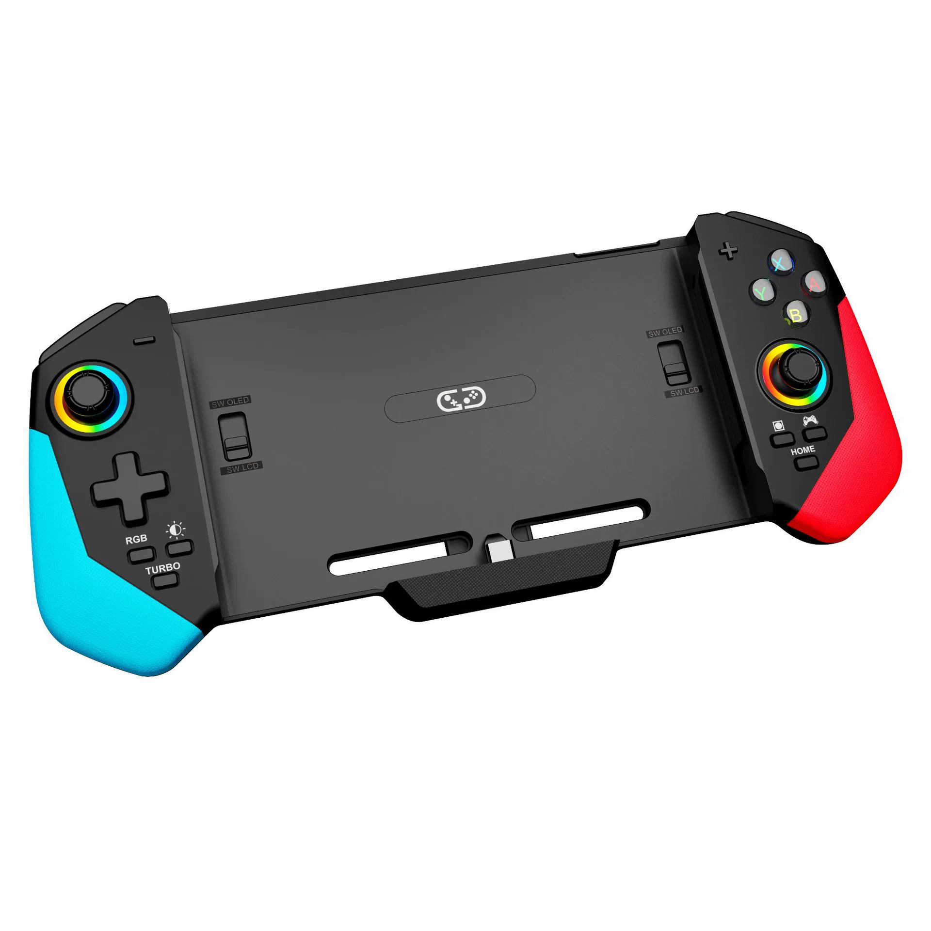 Новый игровой контроллер для Switch/Switch OLED с прямым подключением, 6-осевым гироскопом и RGB-подсветкой