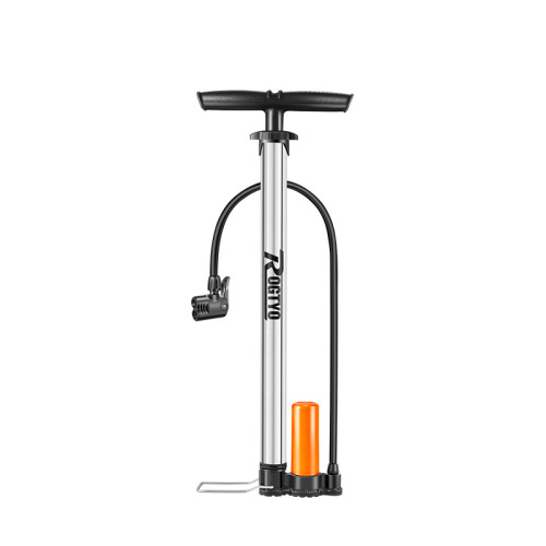 Inflator bicycle stainless steel household universal electric battery car car inflatable pump tube high pressure basketball