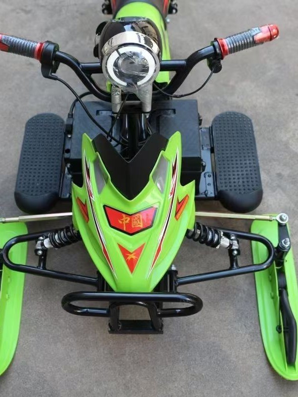 工場直販の新しい電動子供用大人用スノーモービル、クローラーカー、スキーカー、クローラースケートカー|undefined