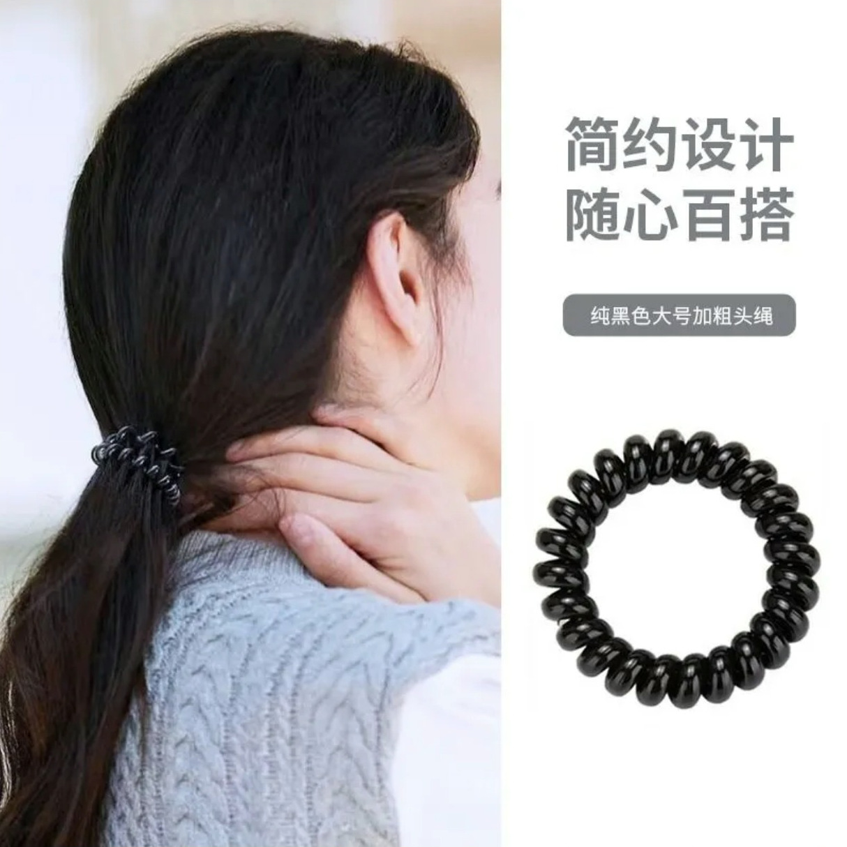 Xn Bulk 2025 New Vertical Clip High-End Hairpin Hair Clip Hair Rope Hair Hoop