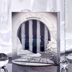 HLOFF Heart and Wishes Silver Tube Lipstick Set Limited Gift Box Brand Lipstick Wholesale Cosmetics