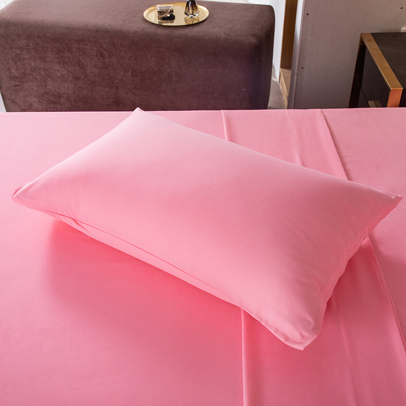 【廠家直銷】四件套 外貿(mào) 床笠*1 床單*1 枕套*2