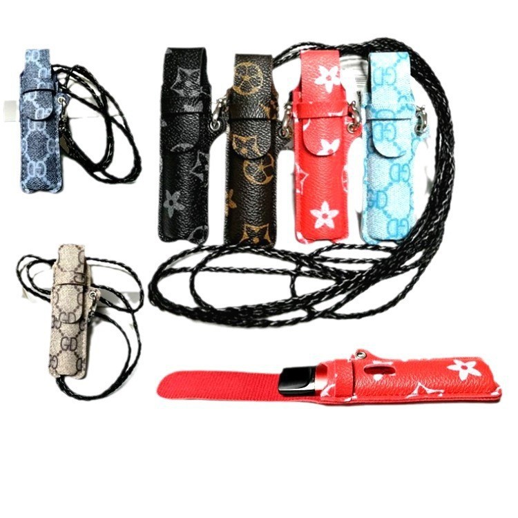 Suitable For The First Generation Leather Case,Tobacco Rod Cover,4th And5th Generation Electronic Cigarette Holster,Battery Rod Protective Cover,Smoking Lanyard,Lanyard