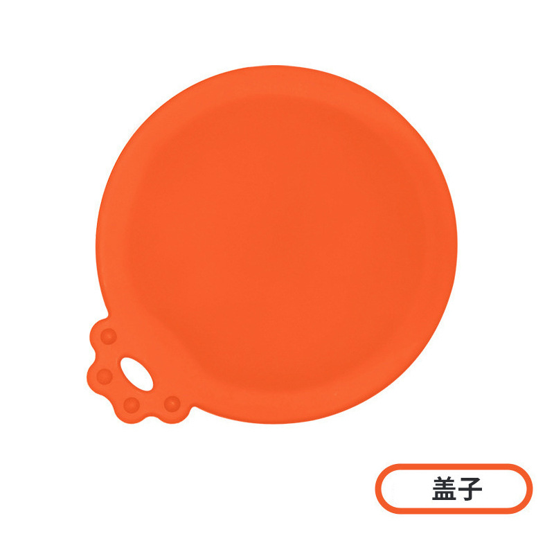 Gato puede cubrir cubierta de silicona fresca mascota perro puede cubierta de sellado universal cubierta de sellado puede cuchara