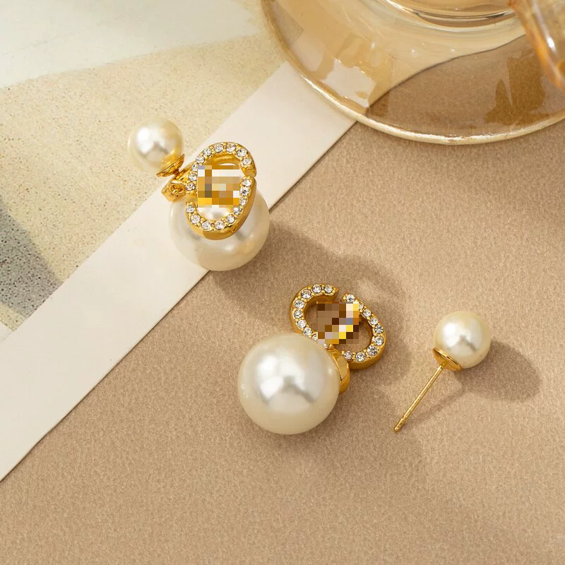 Серебряная игла, подвеска из жемчуга, маленькие серьги с кисточками, серебро 925 образец, стиль лёгкого люкса, высокое качество, оптом