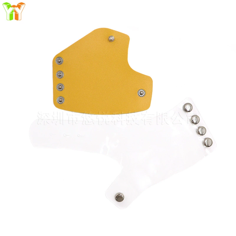 Palette, transparent gloves PVC