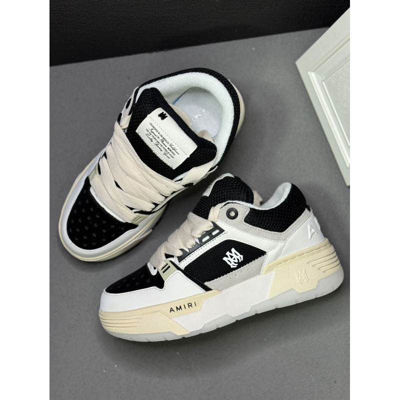 Nuevo AMIRI marca de moda para hombres y mujeres zapatos de skate de altura baja, zapatos deportivos casuales de suela gruesa, zapatos de moda de pareja image 7