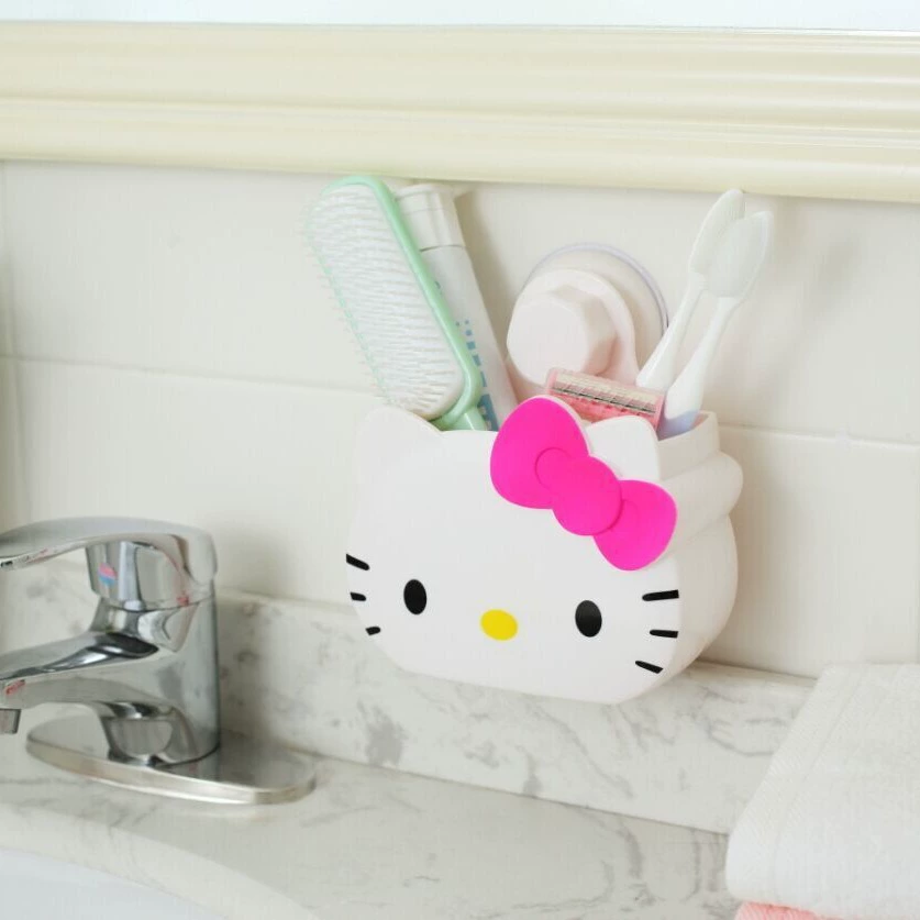 Cartoon cute children's toothbrush, storage box, storage system