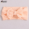 Jewelry, children's hair accessory, nylon headband with bow, European style