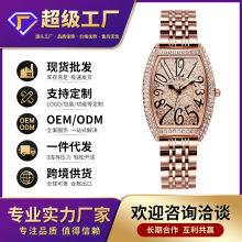 品牌手表女表精致女士手表批发时尚防水石英表钢带手表女一件代发