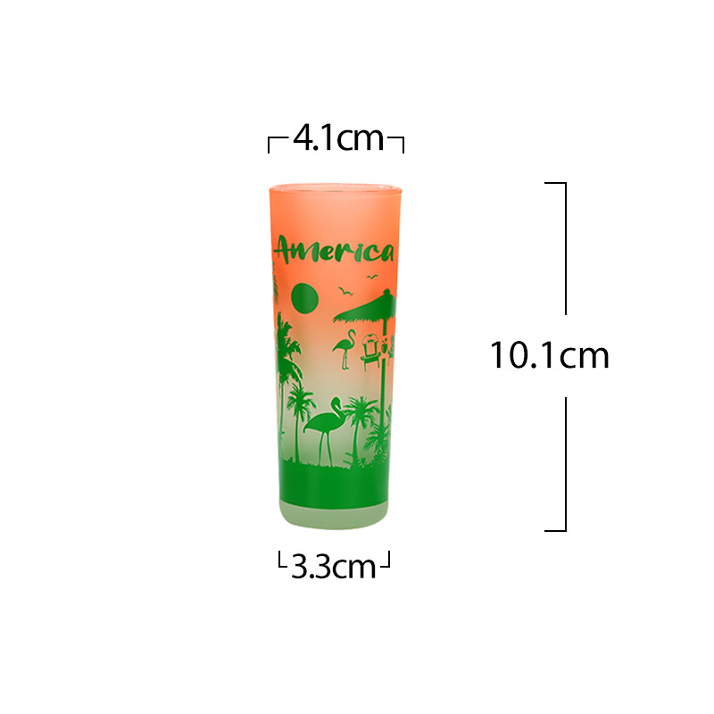 흰색 오렌지 그라디언트 + 녹색 로고