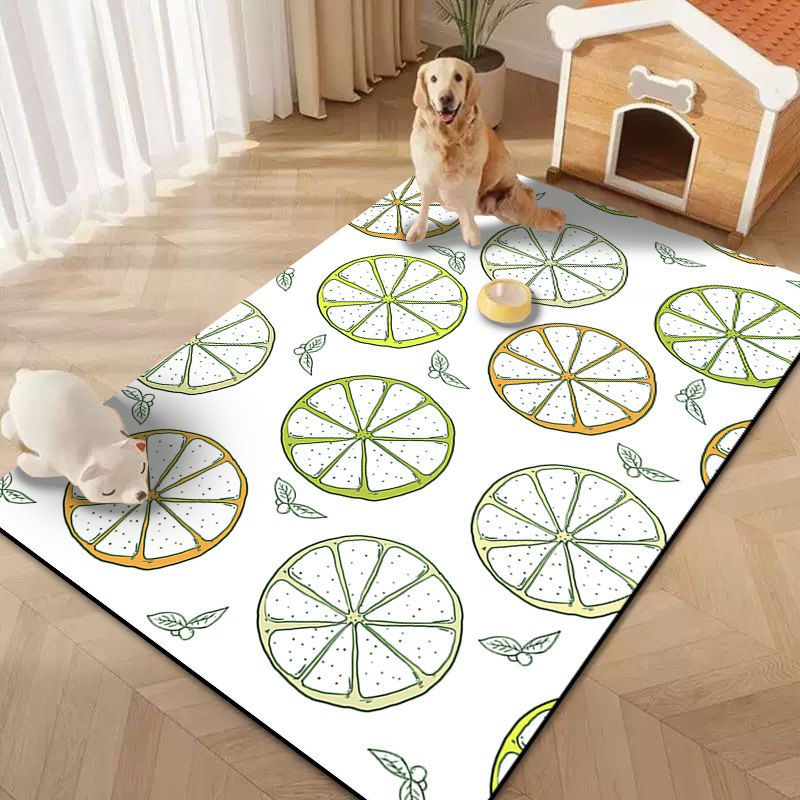 과일 녹색 주황색