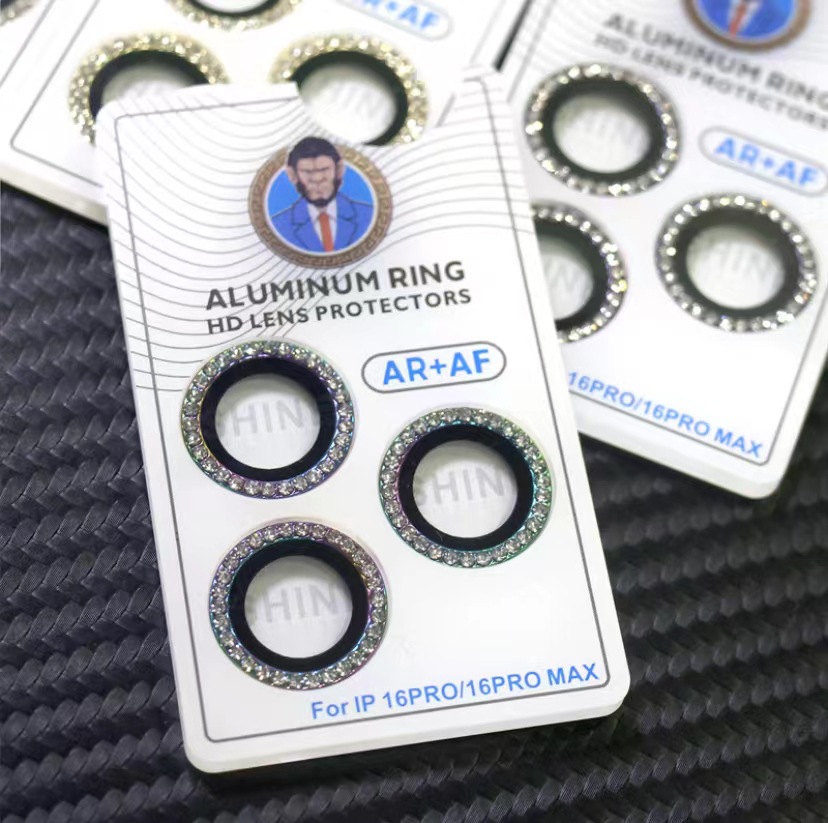 Suitable for Apple 17Pro Positioning Diamond Lens Film 17Promax 16 15 14 Diamond Positioning Lens Film
