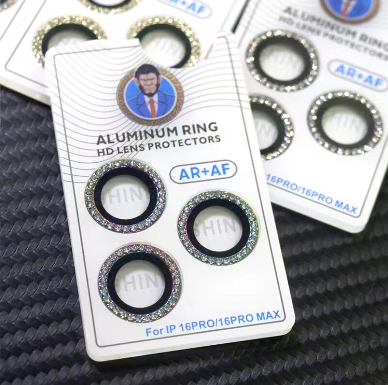 Suitable for Apple 17Pro Positioning Diamond Lens Film 17Promax 16 15 14 Diamond Positioning Lens Film