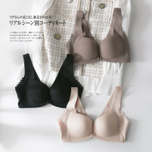 原版日本轻木棉6320美背前扣文胸薄款小胸聚拢无钢圈无痕内衣女新