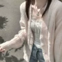 v领宽松新款秋冬毛衣