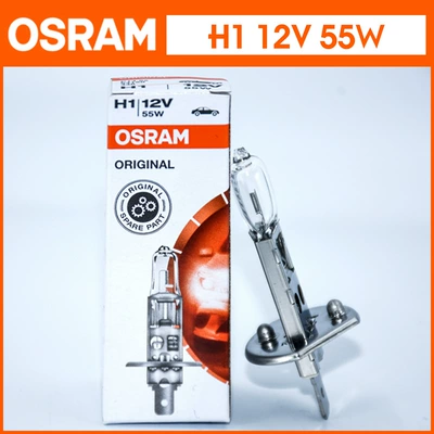 Osram Germany H1 h3 car bulb h4 imported h7 h8 headlight h9 h11 hb3 far and near light bulb (Ön faralar) - h1-12v55w-single-made-in-china