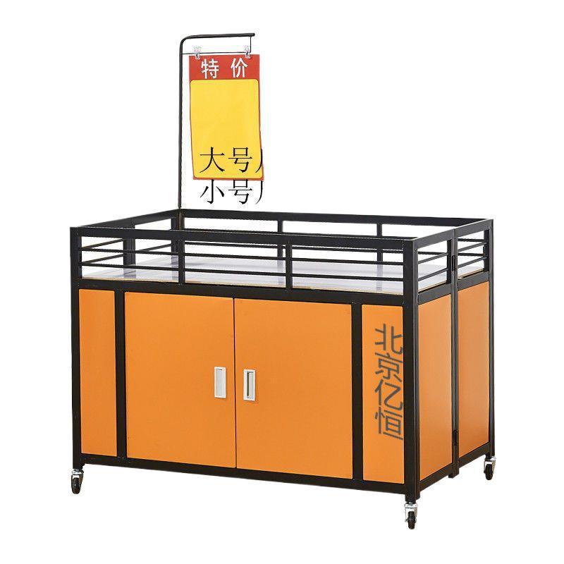 Supermercado de promoción de camión de venta de venta especial mesa de promoción de exhibición plegable tienda de ropa carro de flores estante carro de venta