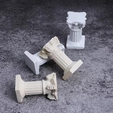 北欧式罗马柱烛台拍照道具背景家居客厅桌面装饰品摆件跨境热销批