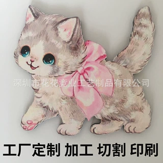 定制切割木板木牌印刷人形木牌圣诞木制品万圣节饰品印刷卡通木牌