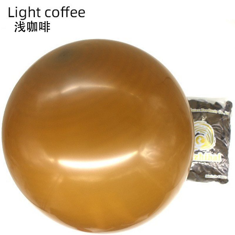 Meizhihai globo de 18 pulgadas engrosada globo de látex fiesta de cumpleaños decoración de la habitación de la boda diseño de la escena suministros de la boda