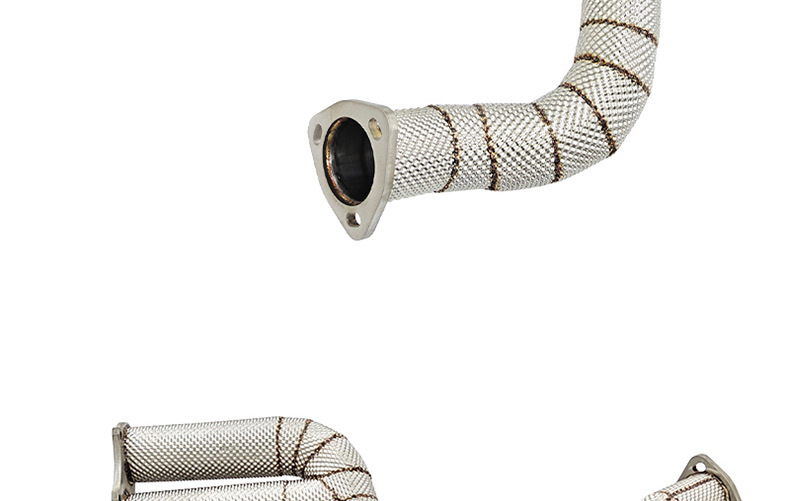Suitable for Porsche 718 Cayman Gt4/Spyder/Gts 4.0L Stainless Steel Muffler Exhaust Pipe