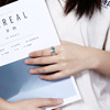 Retro ring suitable for men and women, accessory, wholesale, silver 925 sample, Korean style