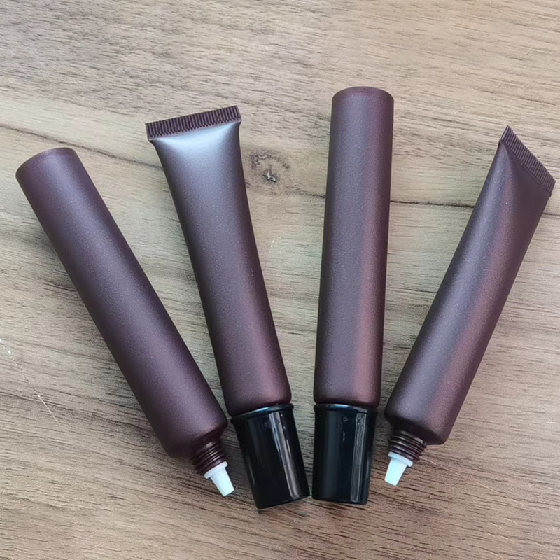 20mlPE避光软管包装美甲包材指甲延长胶分装眼霜瓶现货亚马逊专供