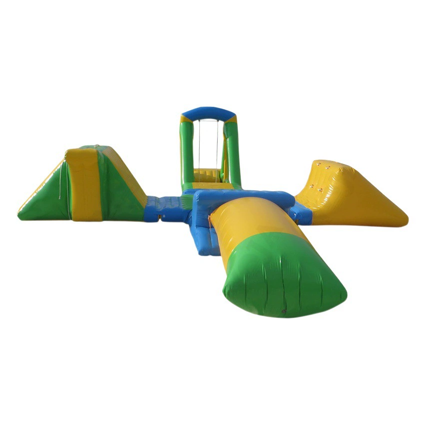 Большое раздувное скольжение с оборудованием занятности аквапарк детей игрушки комбинации бассейна кронштейна бассейна на открытом воздухе