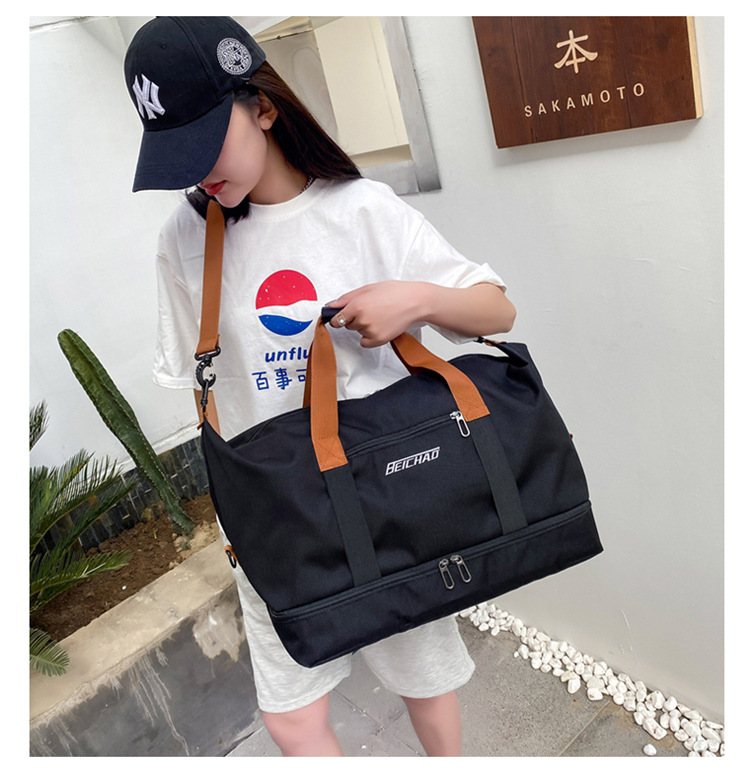 New style travel bag Korean portable shortdistance travel luggage bag large capacity gym bagpicture24