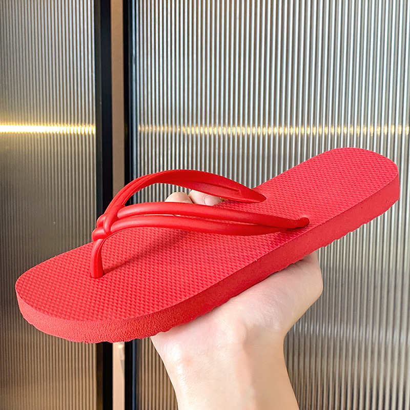 Chanclas de verano para mujer ins viento de hadas corazón de niña estudiante ropa exterior chanclas de playa de moda sandalias y zapatillas fondo grueso antideslizante